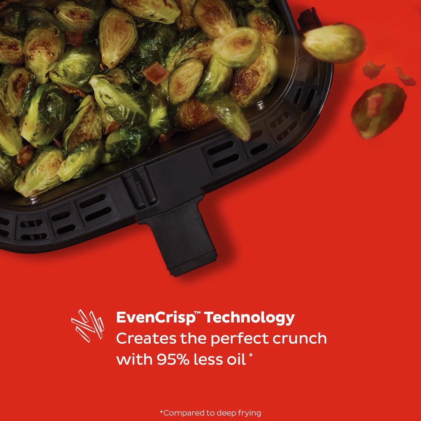 Pot Vortex plus Air Fryer with Clearcook, 6QT, Black
