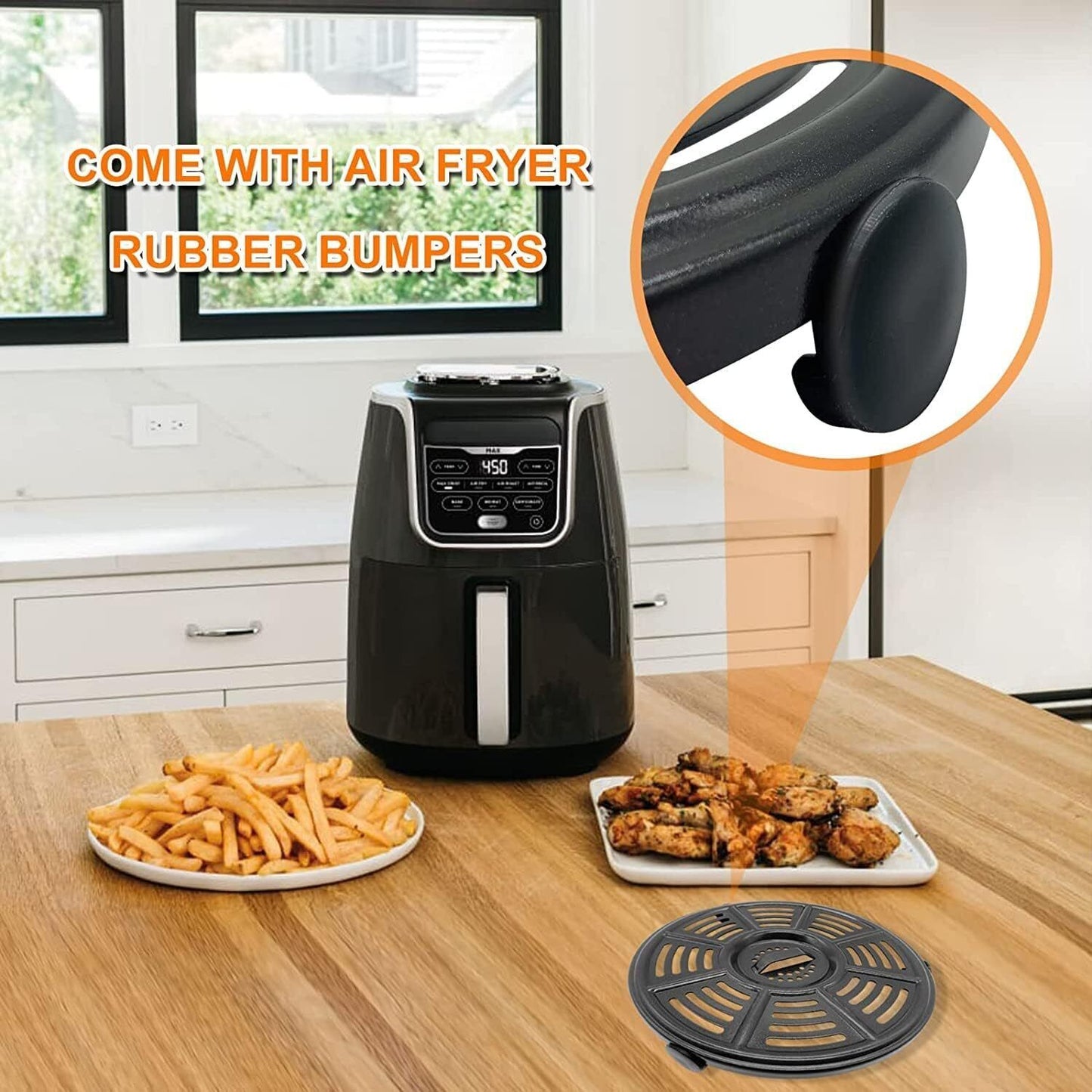 HEISENLIN Air Fryer Replacement Parts Crisper Plate for Ninja Air Fryers Foodi