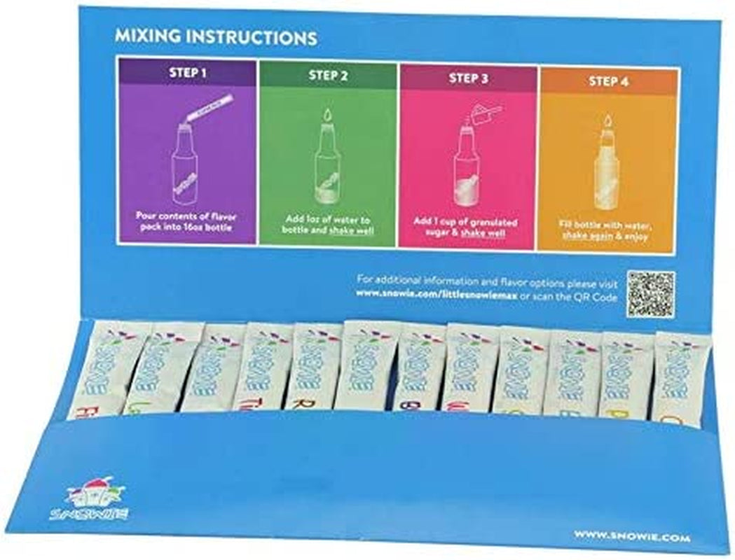 - Little Max Snow Cone Machine - Premium Shaved Ice Maker, with Powder Sticks Syrup Mix, Entrepreneur Kit