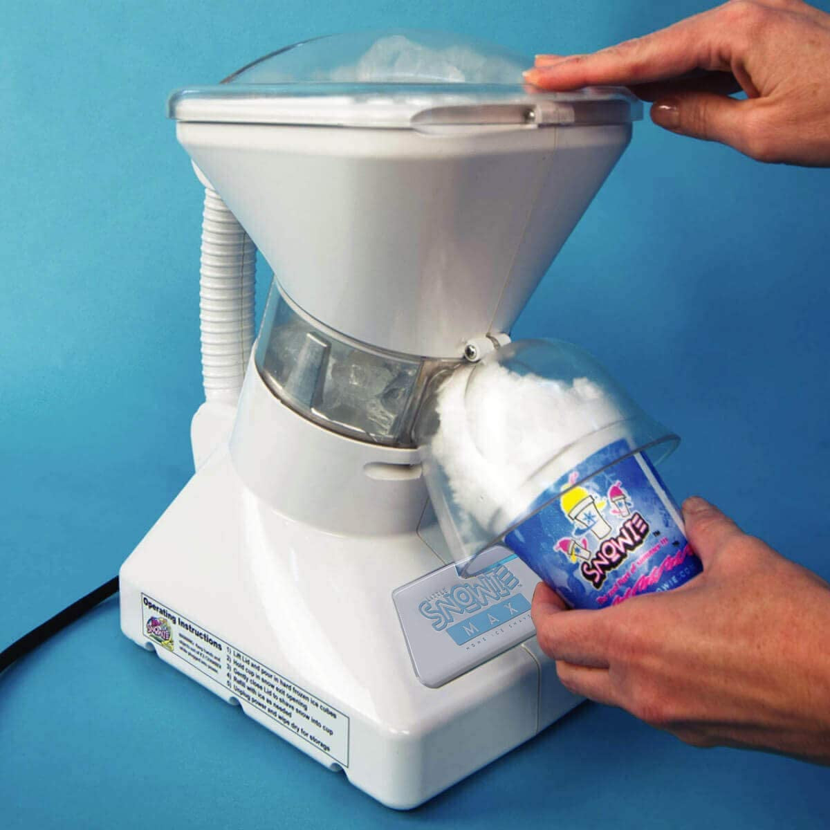 - Little Max Snow Cone Machine - Premium Shaved Ice Maker, with Powder Sticks Syrup Mix, Entrepreneur Kit