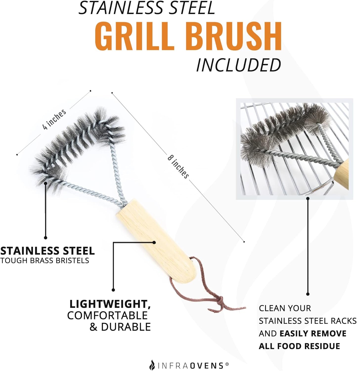 Cosori, Chefman, Philips, Dash, Emeril Lagasse, Bella, Comfee, Nuwave Air Fryer Accessories - Rack, Guides, Liners & Cleaner Brush