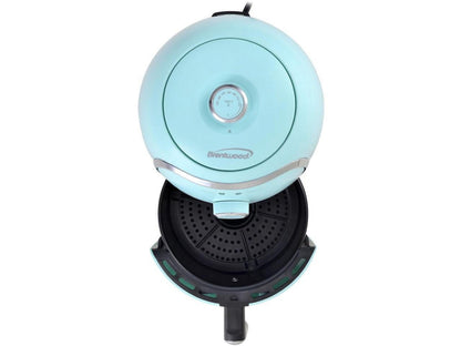 Appliances AF-202BL 2-Quart 1,200-Watt Electric Air Fryer with Timer and Temperature Control (Blue)