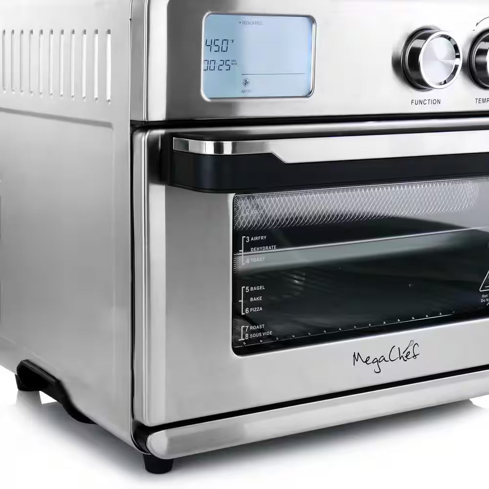Multifunction 26 Qt. Air Fryer Toaster Oven with 21 Presets