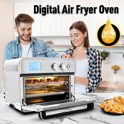 26 Qt. Stainless Steel Digital Air Fryer Oven
