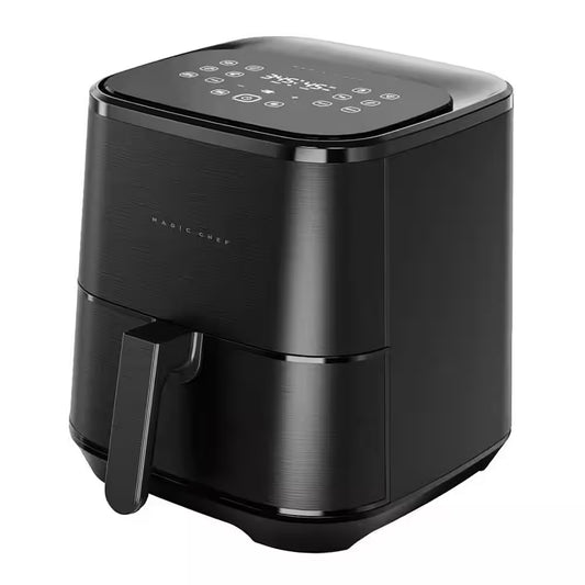 5.8 Qt. Panel Air Fryer, in Black