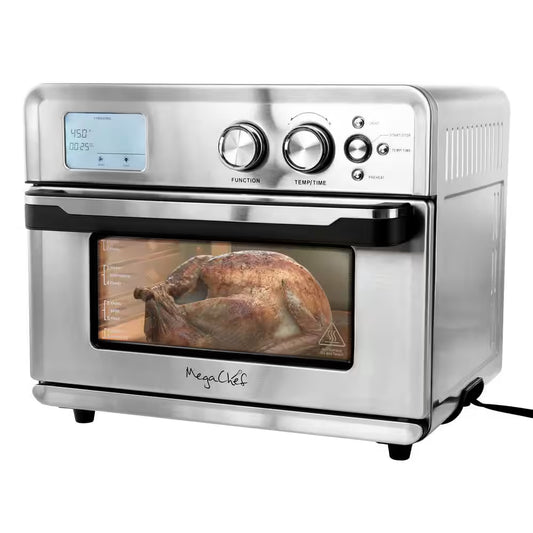 Multifunction 26 Qt. Air Fryer Toaster Oven with 21 Presets