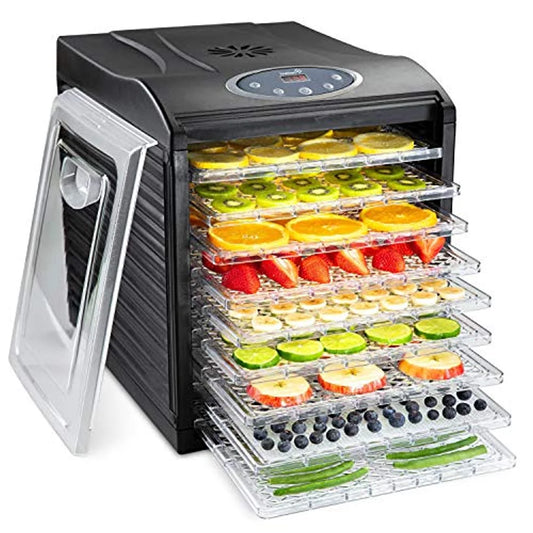 9 Tray Premium Digital Electric Food Dehydrator Machine - 600W