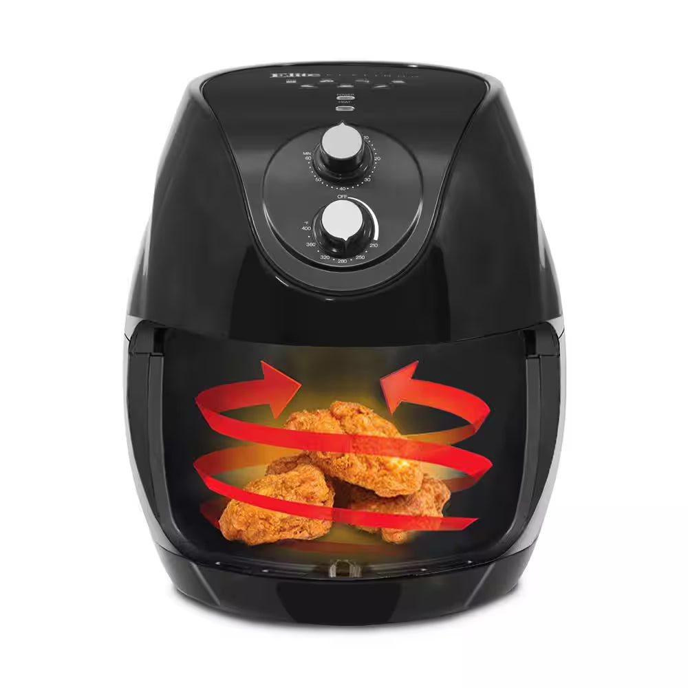 Elite Platinum 6.5 Qt. Air Fryer-Black
