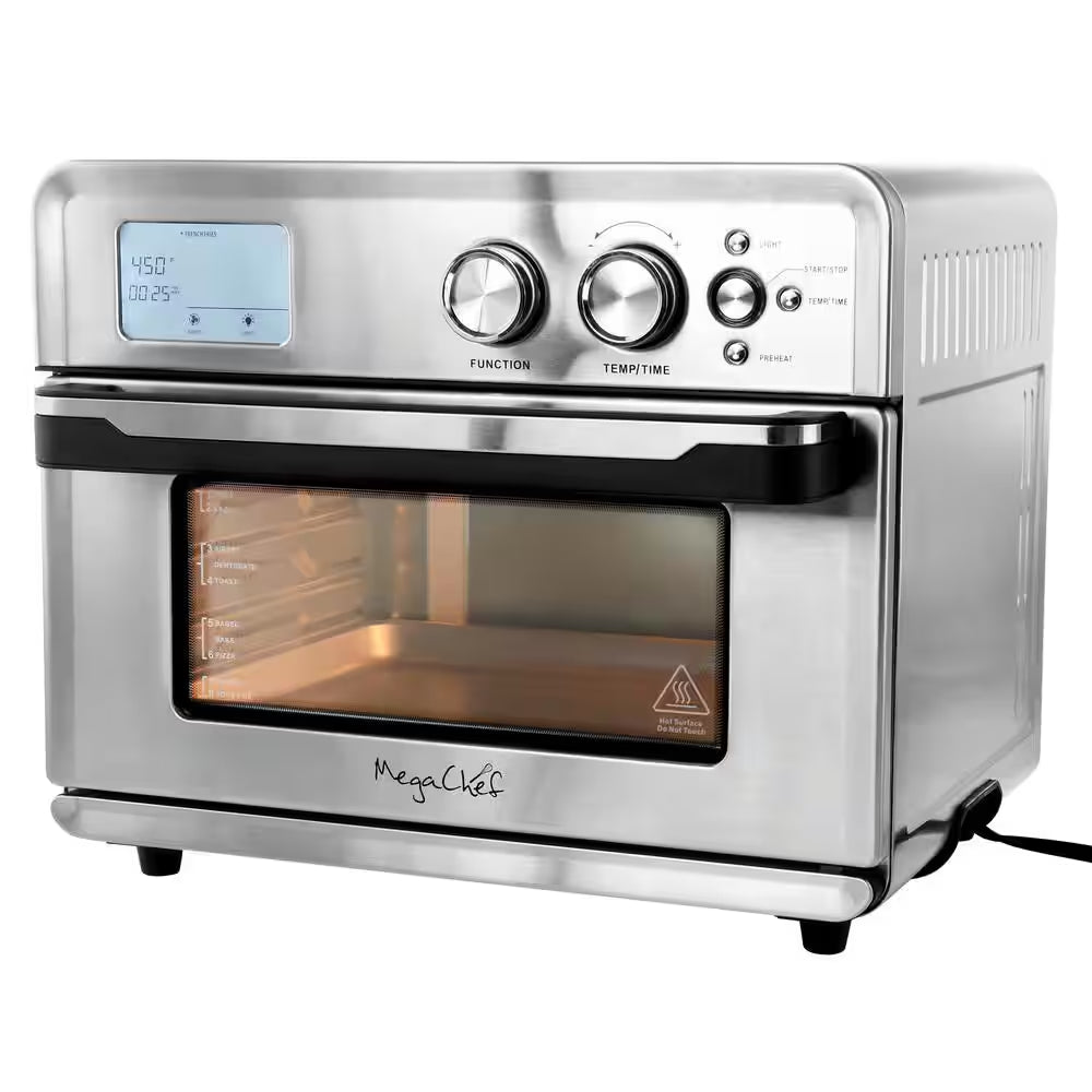 Multifunction 26 Qt. Air Fryer Toaster Oven with 21 Presets