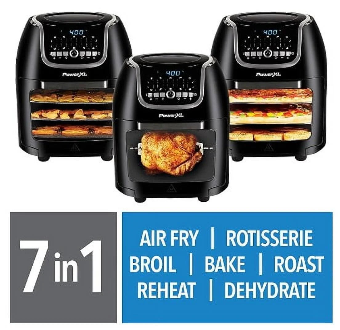Black Vortex Air Fryer Pro Plus, Boasting a 10-Quart Capacity and 1700 Watts