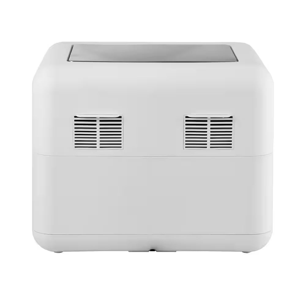 8.4 Qt. White Dual Basket Air Fryer