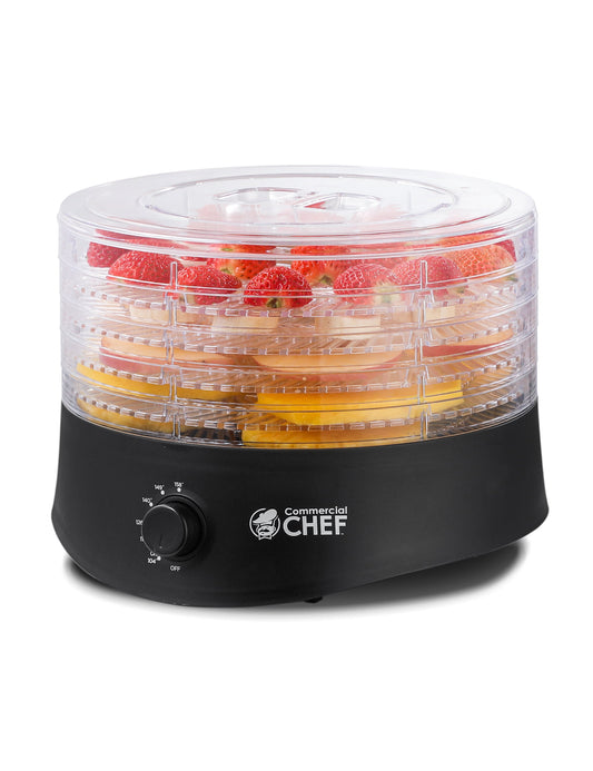 Food Dehydrator, Dehydrator with 5 Drying Racks, Black