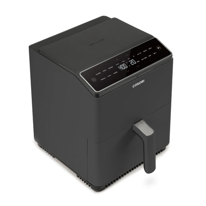 Dual Blaze 6.8Qt Ceramic Coating Smart Air Fryer - Dark Gray