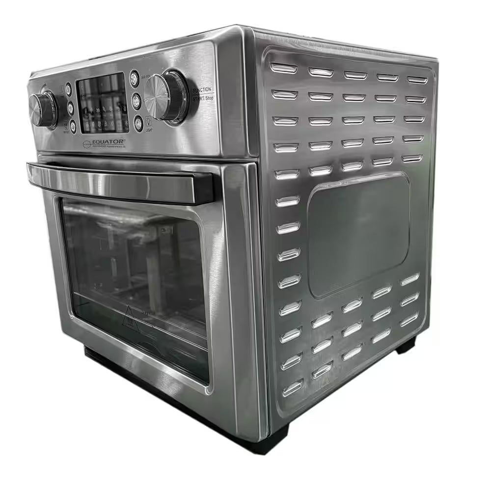 0.93 Cu.Ft Stainless 5-In-1 Air Fryer, Convection Oven, Pizza Oven, Grill, and Dehydrator with 360 Air Circulation
