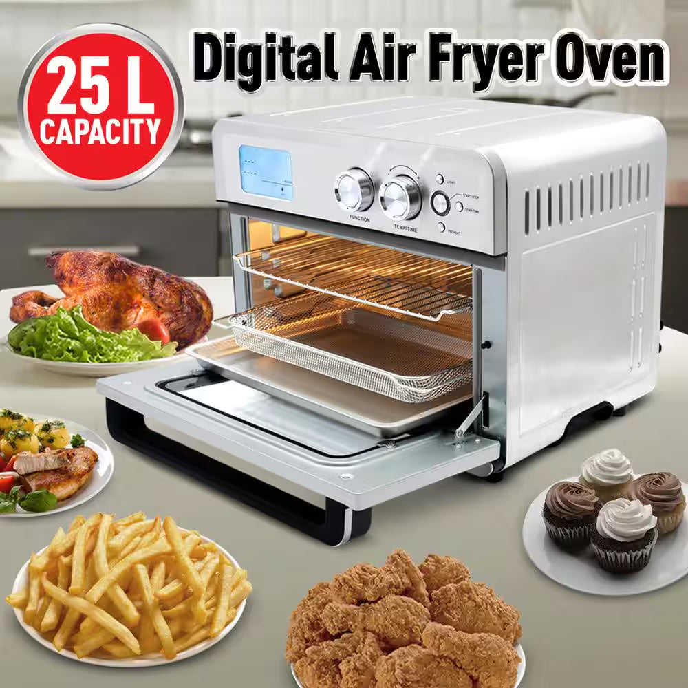 26 Qt. Stainless Steel Digital Air Fryer Oven