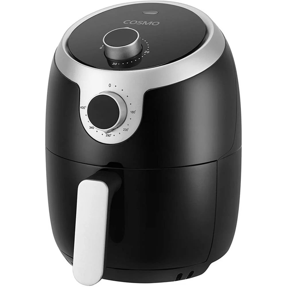 2.3 Quart Electric Air Fryer with Temperature Control, Timer, Auto Shut-Off, Non-Stick Tray, 1000W