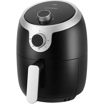 2.3 Quart Electric Air Fryer with Temperature Control, Timer, Auto Shut-Off, Non-Stick Tray, 1000W