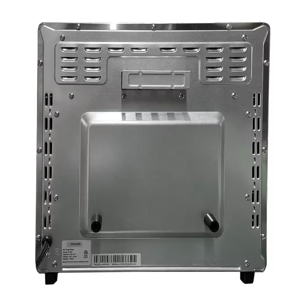 0.93 Cu.Ft Stainless 5-In-1 Air Fryer, Convection Oven, Pizza Oven, Grill, and Dehydrator with 360 Air Circulation