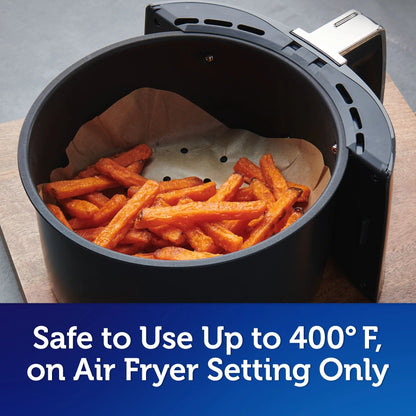 (3 Pack)  Parchment Paper Air Fryer Liners, 50 Count