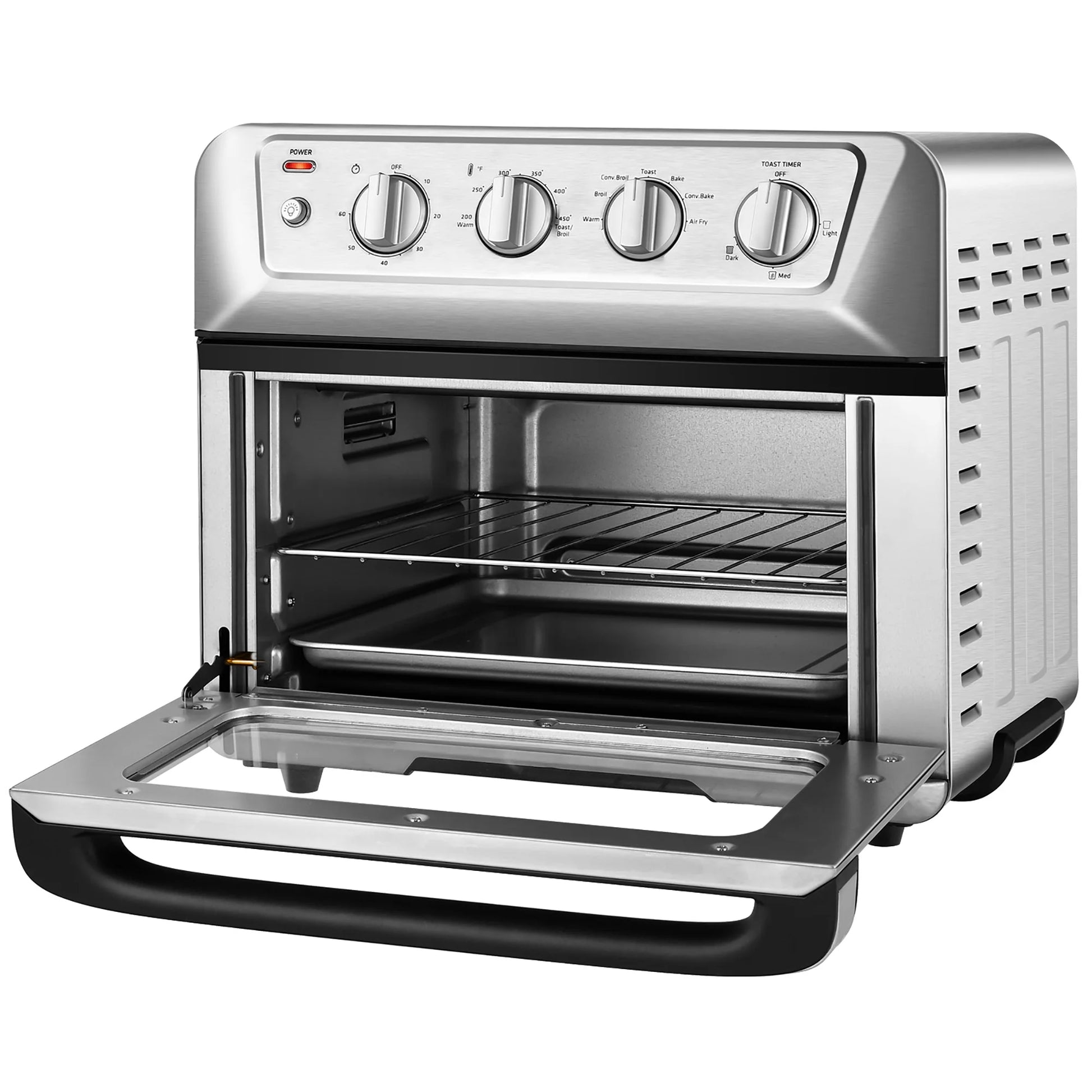 21.5QT Air Fryer Toaster Oven 1800W Countertop Convection Oven W/ Recipe