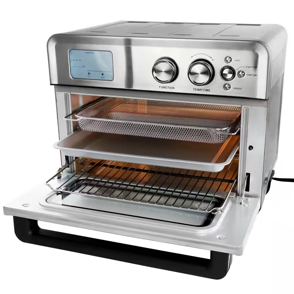 Multifunction 26 Qt. Air Fryer Toaster Oven with 21 Presets