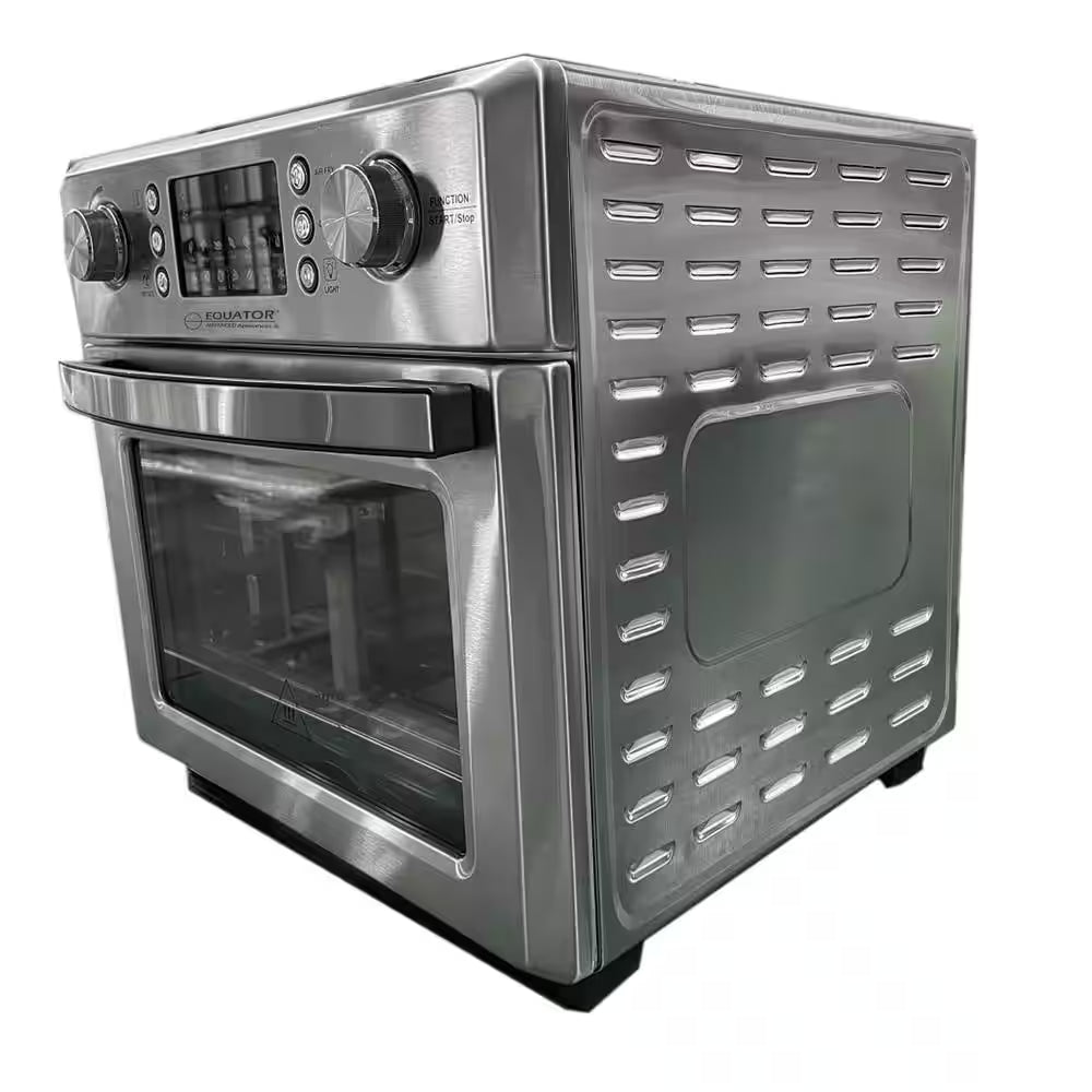 0.93 Cu.Ft Stainless 5-In-1 Air Fryer, Convection Oven, Pizza Oven, Grill, and Dehydrator with 360 Air Circulation