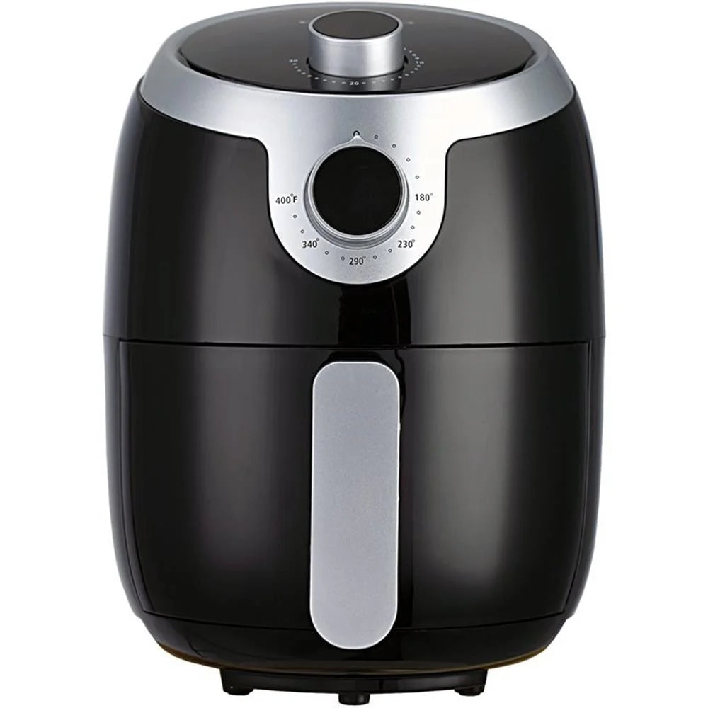 2.3 Quart Electric Air Fryer with Temperature Control, Timer, Auto Shut-Off, Non-Stick Tray, 1000W
