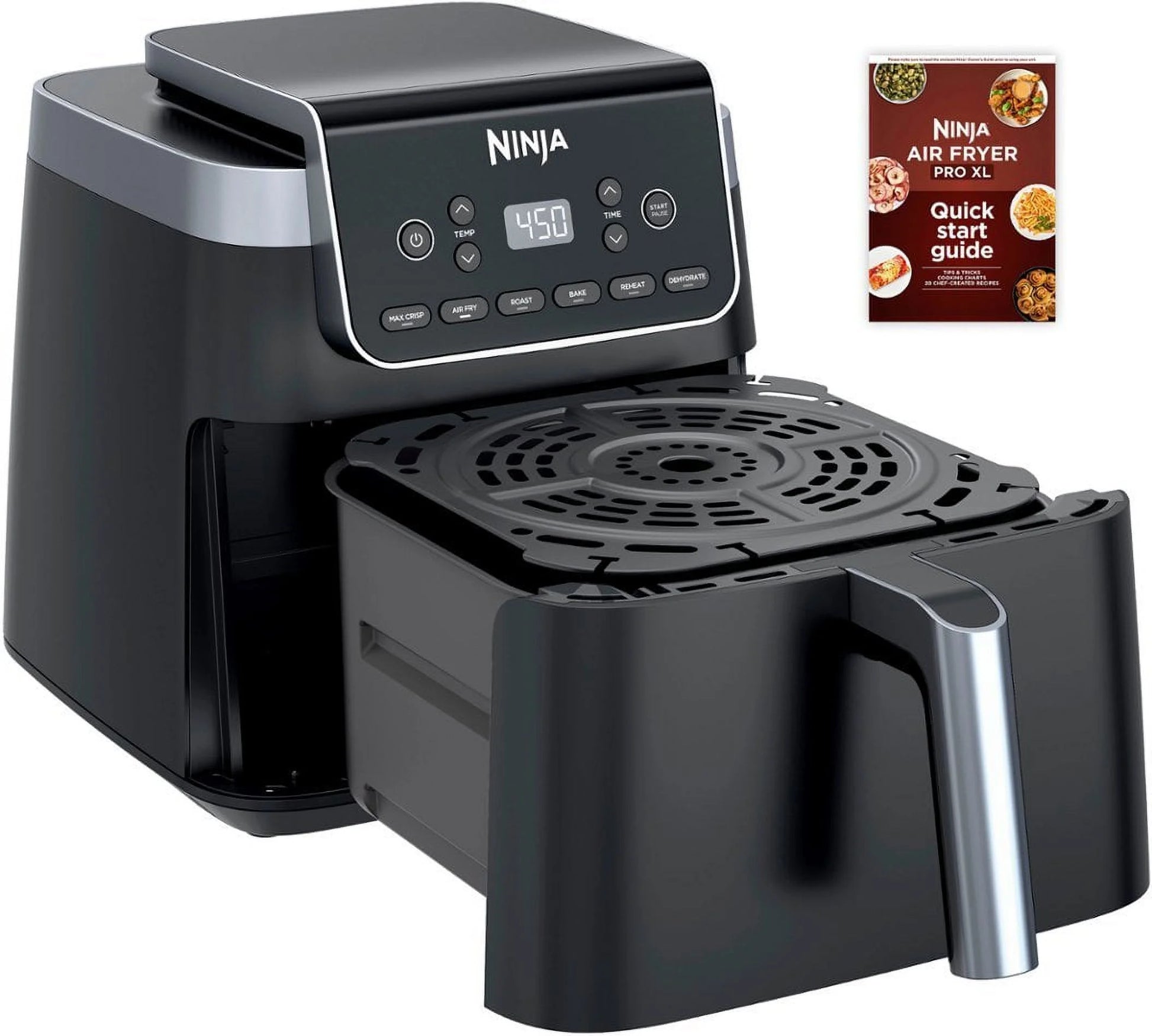 Air Fryer Pro XL 6-In-1 with 6.5 QT Capacity - Gray AF181